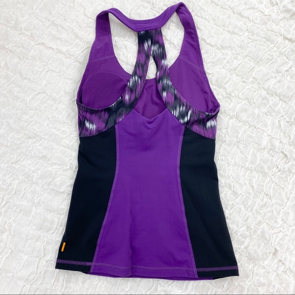 Lucy purple and black Perfect Core halter top size small - Picture 4 of 6